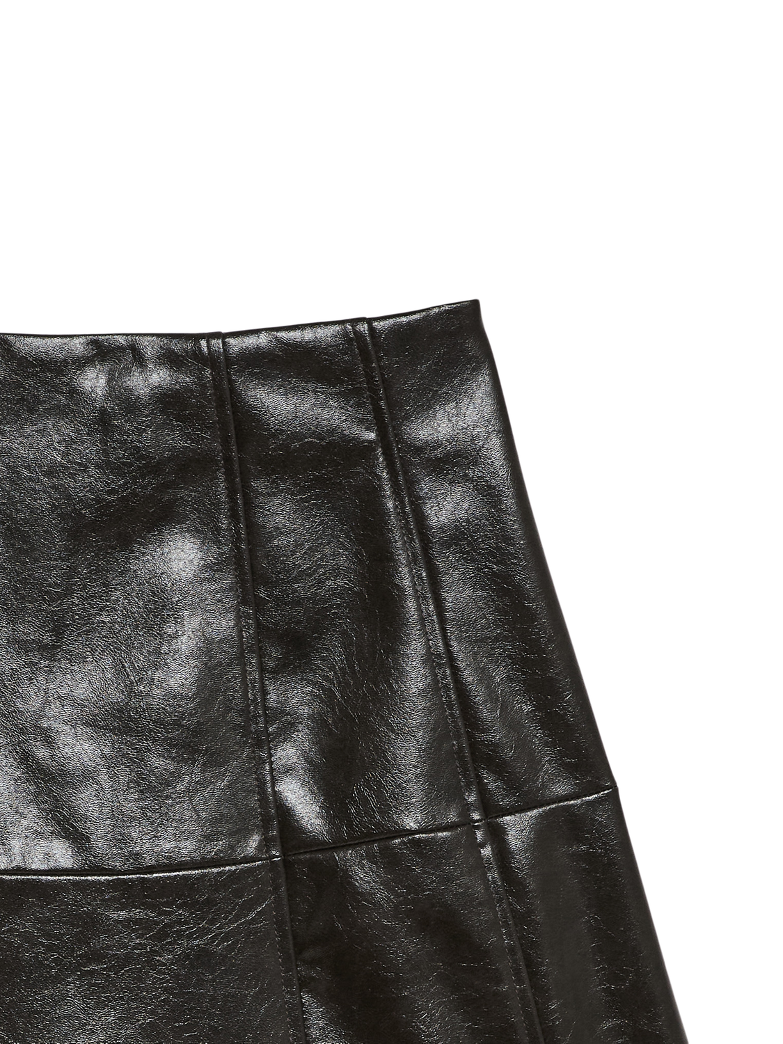 VMDASH COATED SKIRT - Chocolate Torte